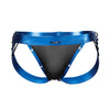 CUT4MEN - JOCKSTRAP DESIRE BLU PELLE S