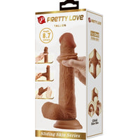 PRETTY LOVE - DILDO REALISTICO MISURA 22 CM MULATO