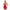 SUBBLIME - 954123 BABYDOLL CON DISEGNO FLOREALE ROSSO S/M